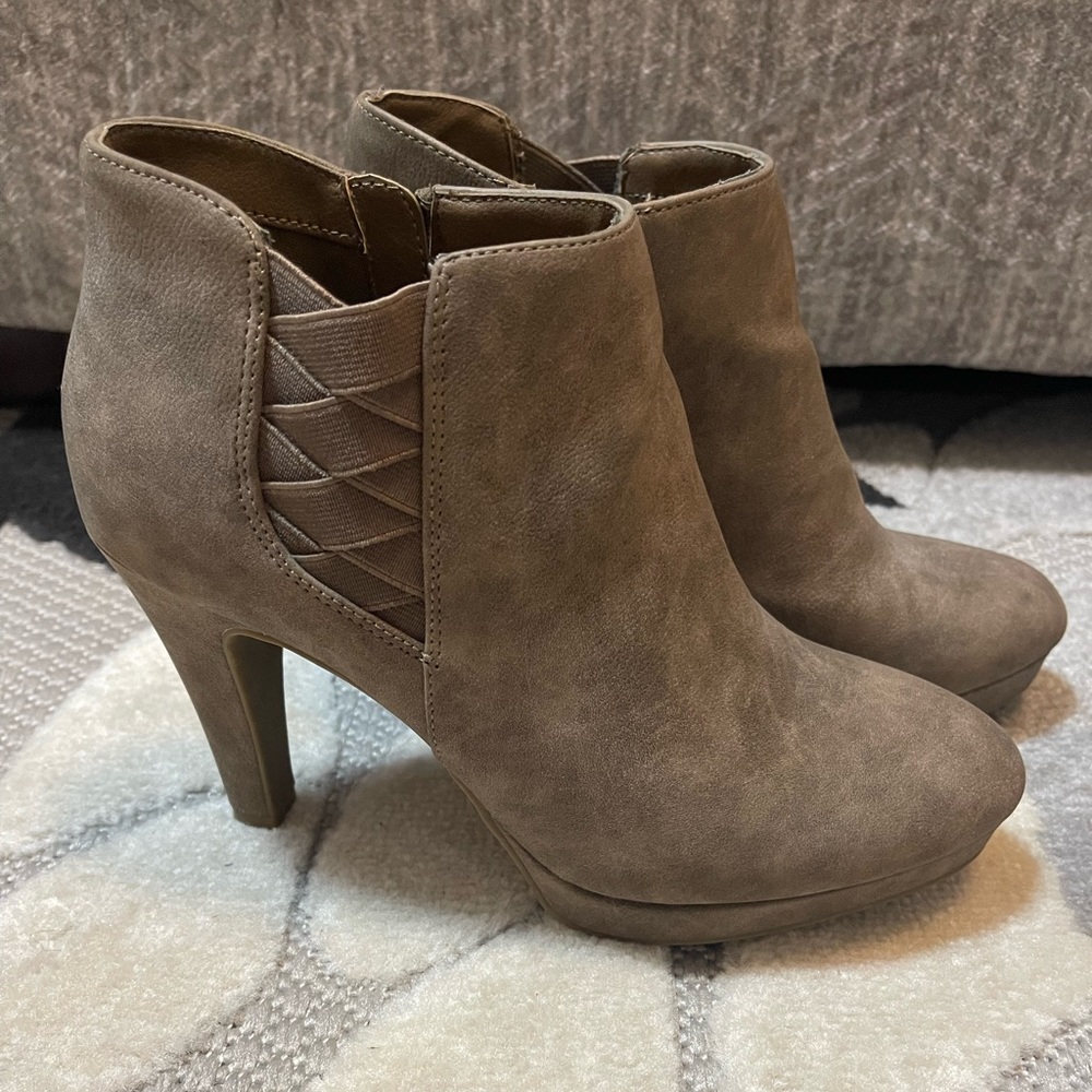 Taupe Boots